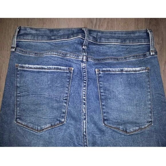 Abercrombie & Fitch Curve Love The Super Skinny Ankle High Rise Jeans Size 28 6R - Picture 6 of 7